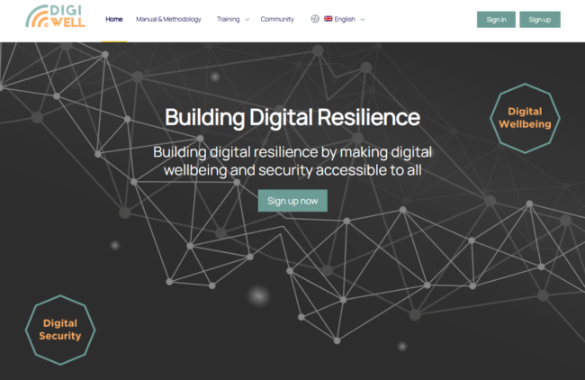 Digital Resilience Building OER Platform